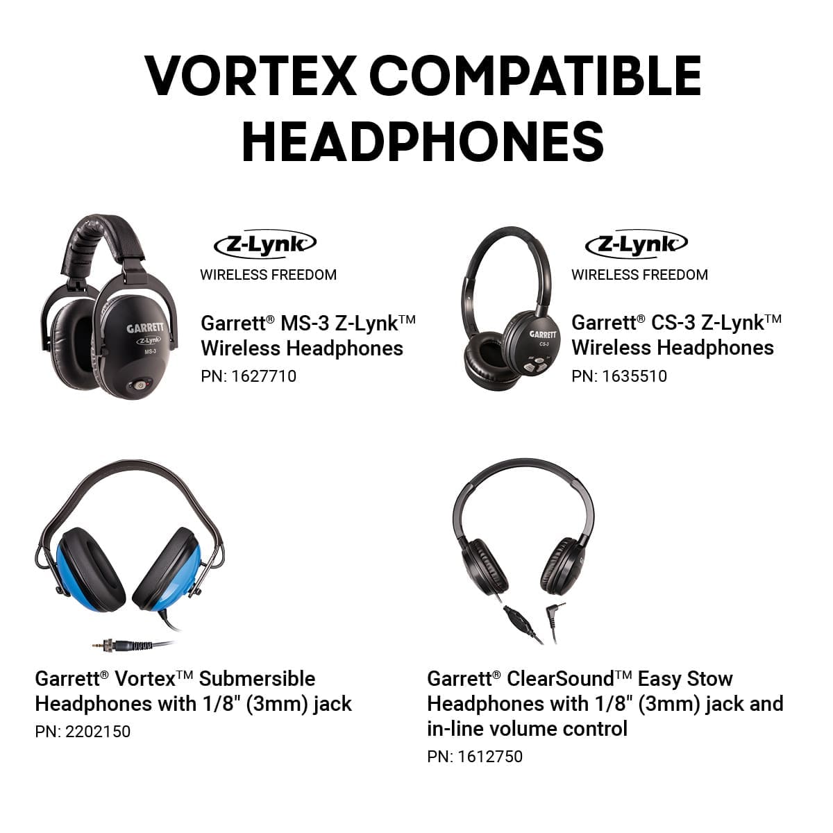 Yalova Garrett Vortex VX9 Dedektör - Z-Lynk uyumu, hedef sesinin gecikmesiz ve daha kontrollü takip edilmesini sağlar.
